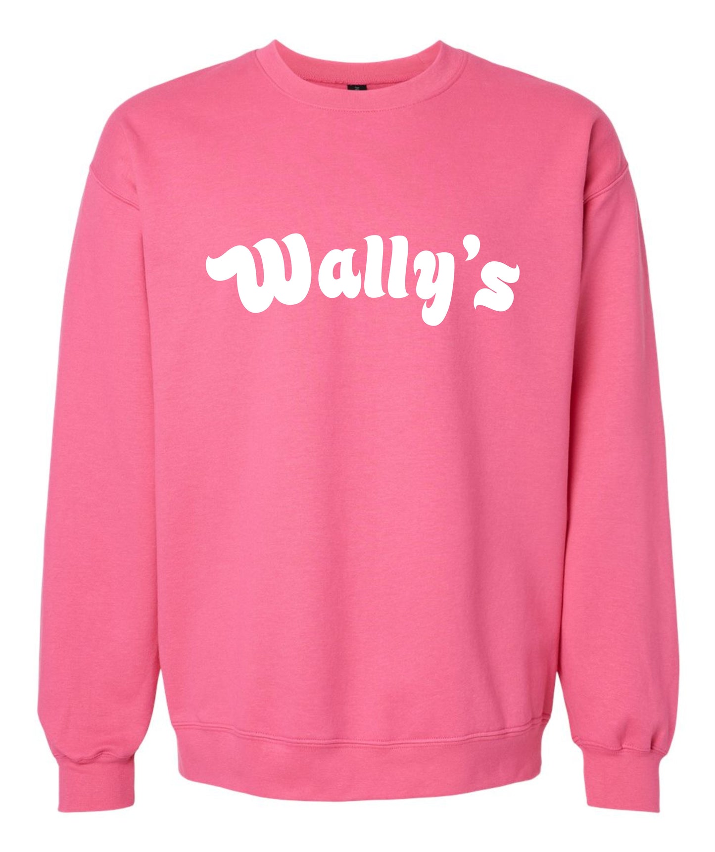 Crewneck Sweatshirt Pink Lemonade with White